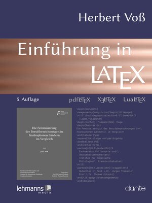 cover image of Einführung in LaTeX